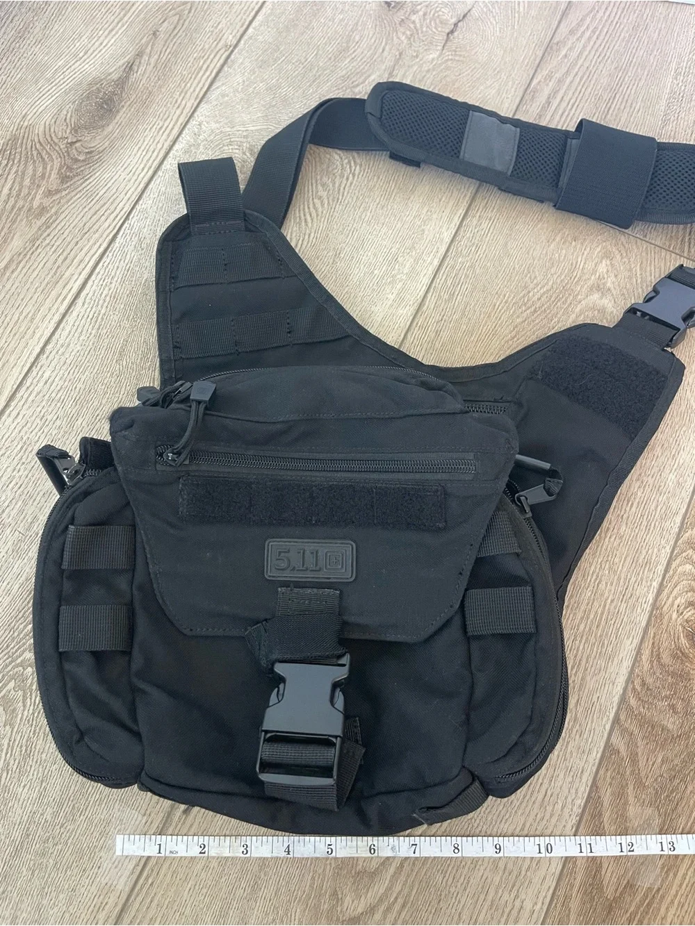 5.11 Tactical Black Sling Messenger Bag